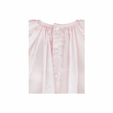 Petit Ami day gown with raglan sleeves and embroidered hem and matching bonnet. Prem
