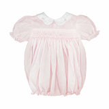 Petit Ami 2 piece bubble romper with collar and bonnet. 3 month size