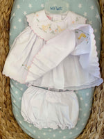 Will'beth 2 piece sleeveless dress set newborn