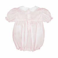 Petit Ami 2 piece bubble romper with collar and bonnet. 3 month size