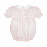 Petit Ami 2 piece bubble romper with collar and bonnet. 3 month size