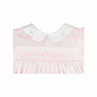 Petit Ami 2 piece bubble romper with collar and bonnet. 3 month size