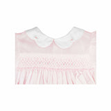 Petit Ami 2 piece bubble romper with collar and bonnet. 3 month size
