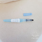 Blue brush